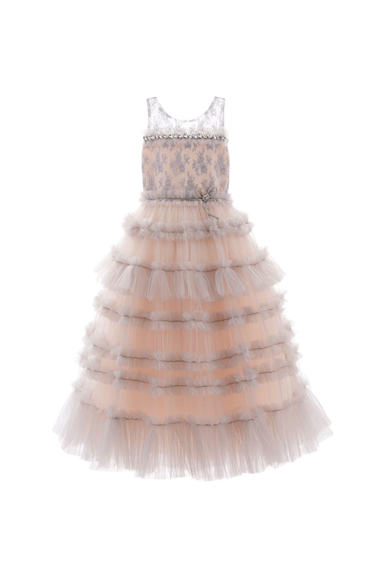 Marianna Embroidered Dress, Main, color, Pink