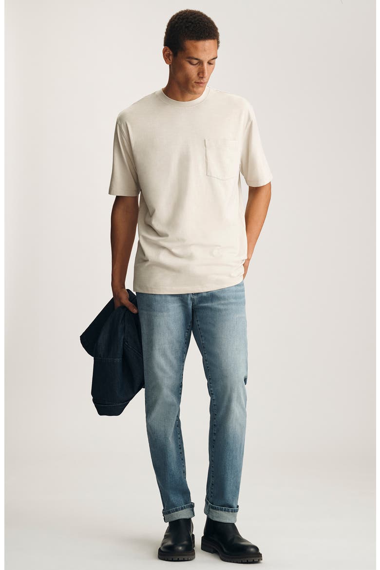 Slub Jersey Pocket T-Shirt, Alternate, color, PELICAN
