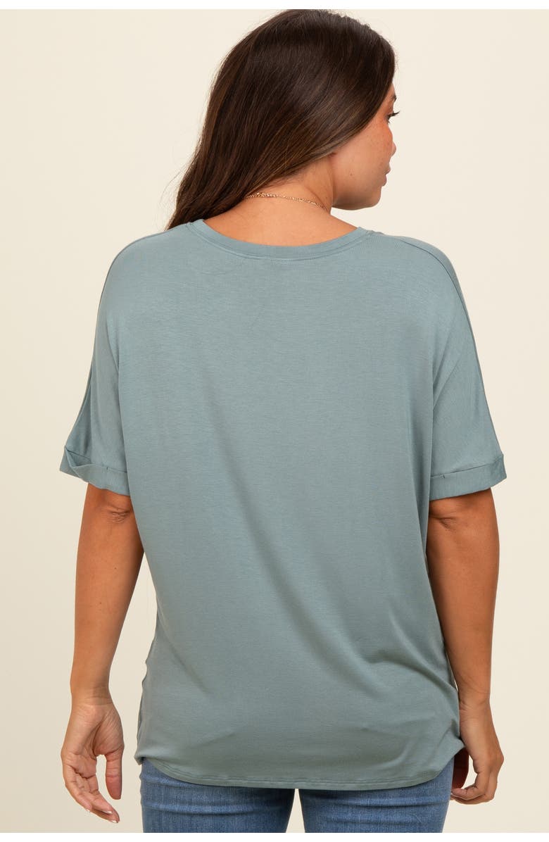 PinkBlush Relaxed Fit T-Shirt, Alternate, color, Light Olive