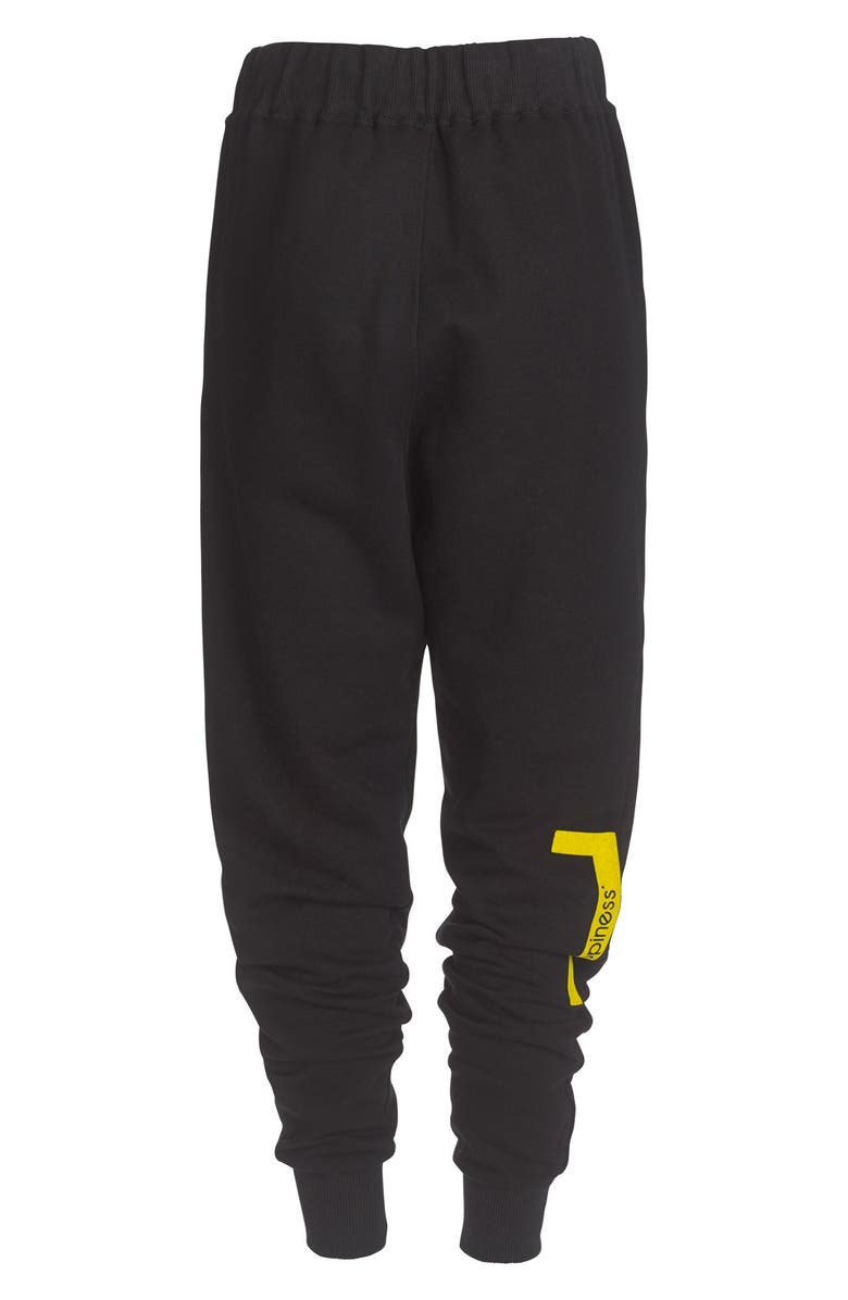 HAPPINESS Smiley Face Sweatpants, Alternate, color,