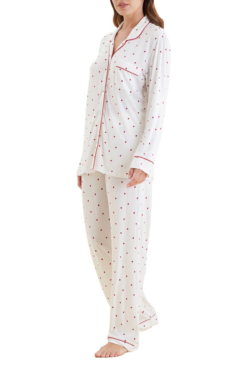 Papinelle Kate Stretch Modal Pajamas, Alternate, color,