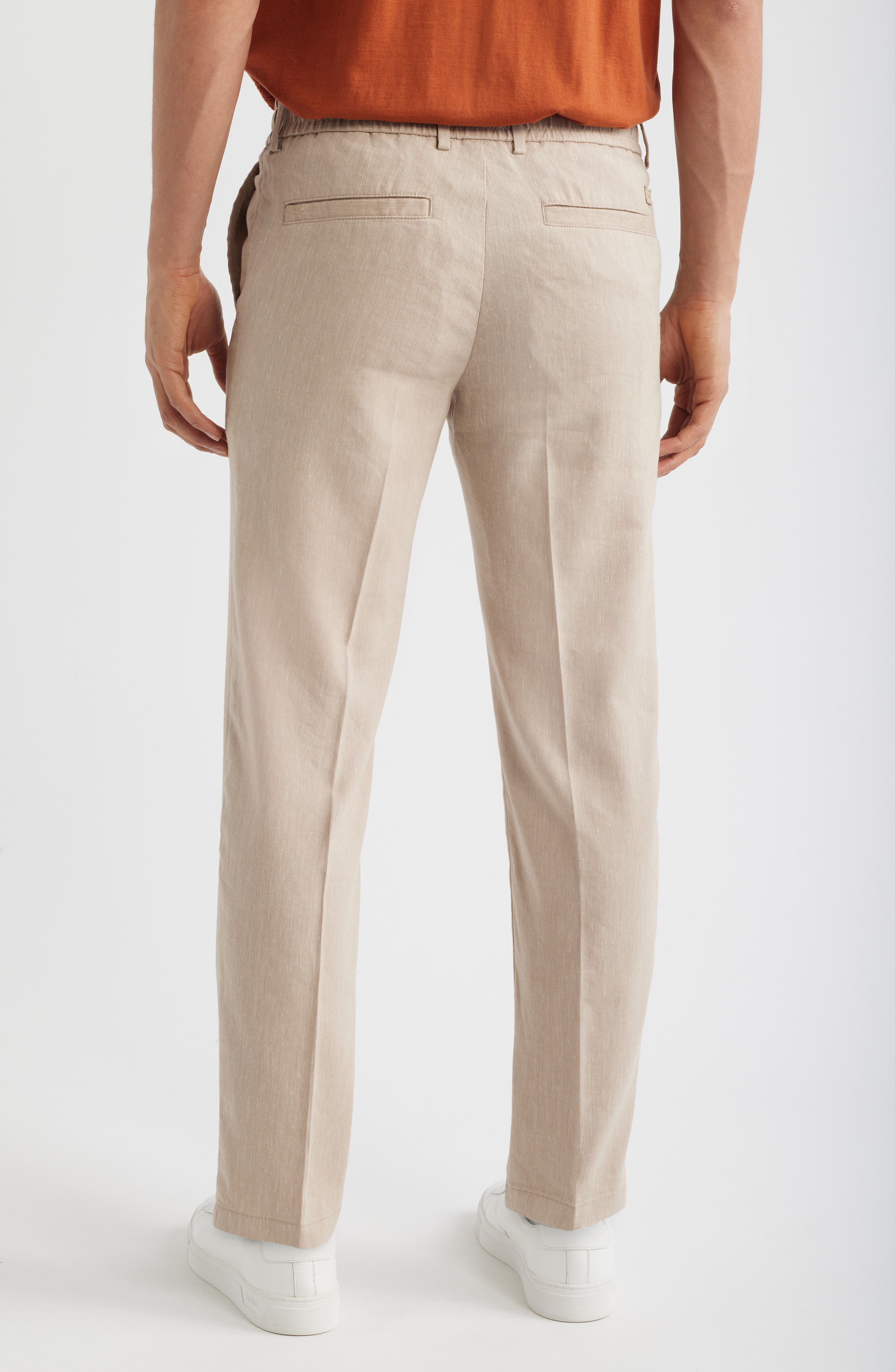 Kane Linen Blend Drawstring Pants - image 4