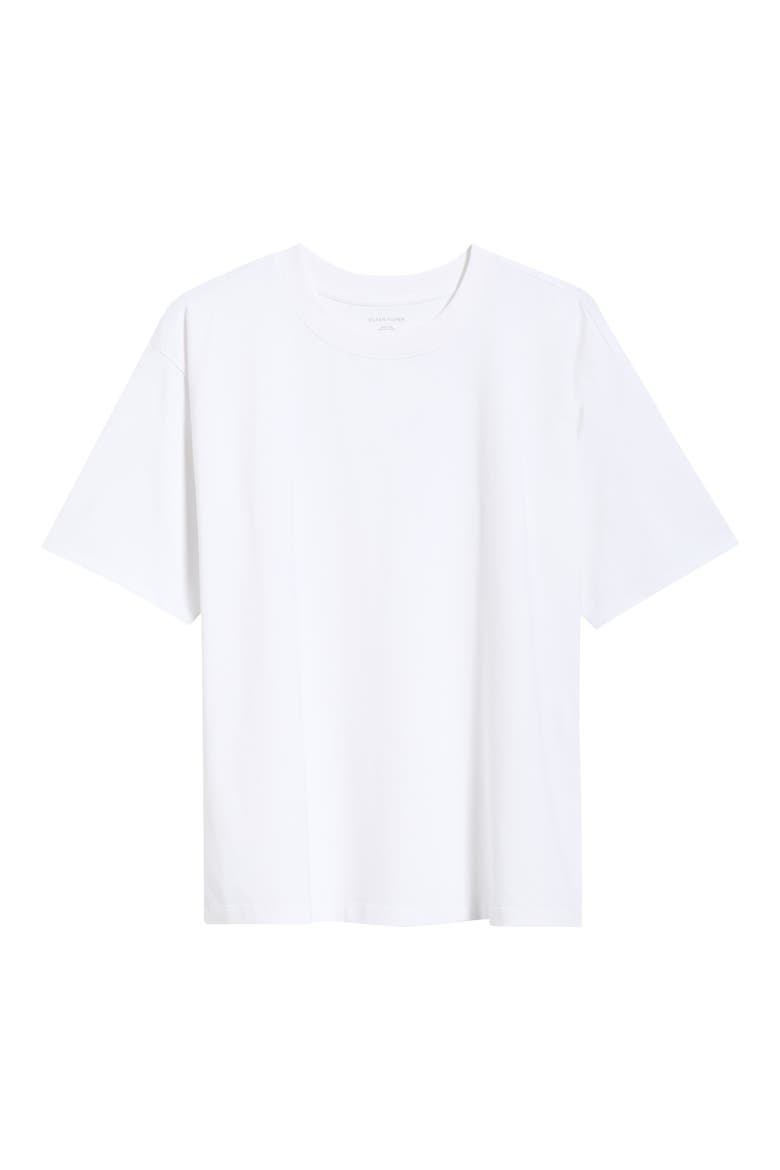 Oversize Crewneck Tunic, Alternate, color, WHITE