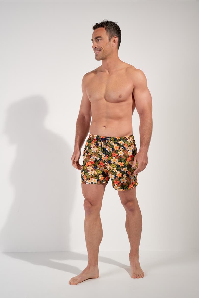 Etna Beach Boxer, Alternate, color, Navy Print