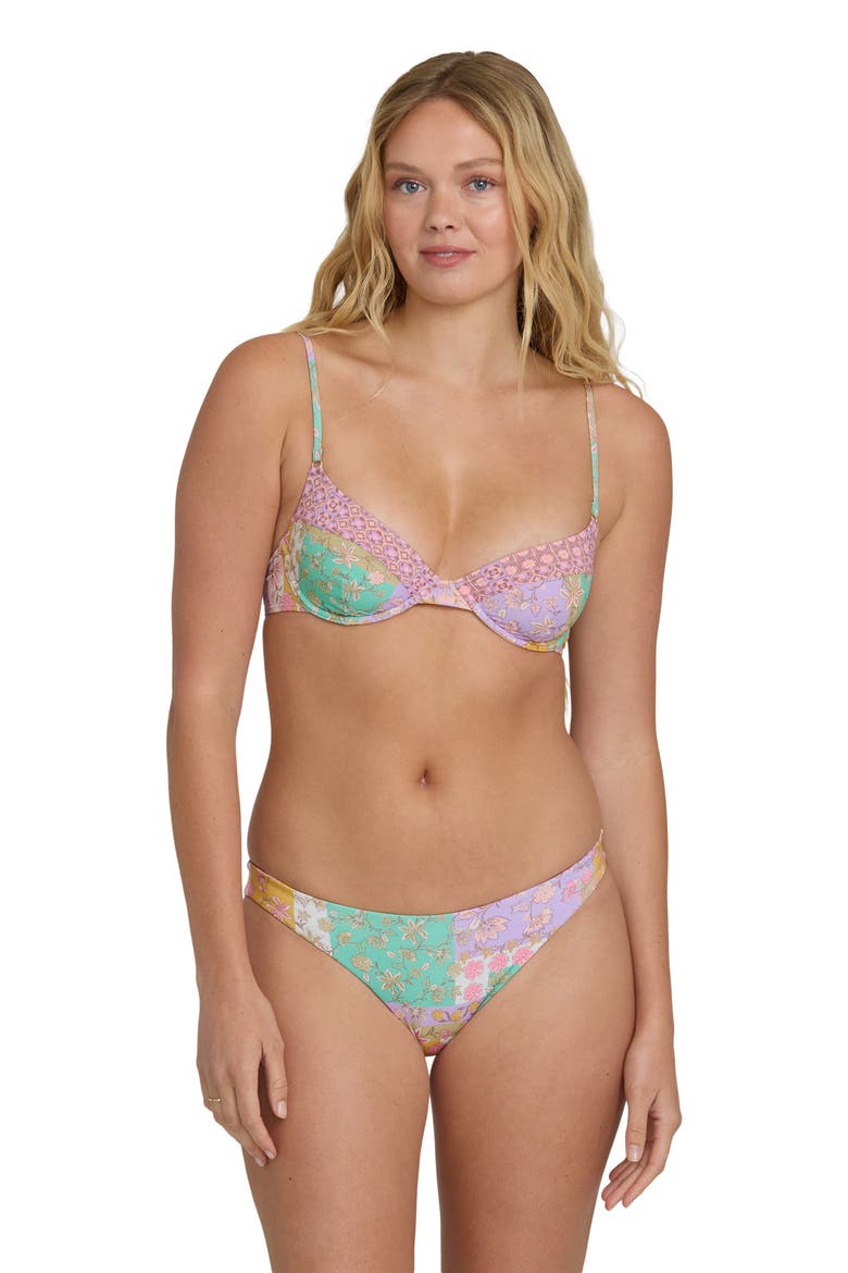 Dreamy Daze Reversible Bikini Bottoms, Alternate, color, SWEET LILAC