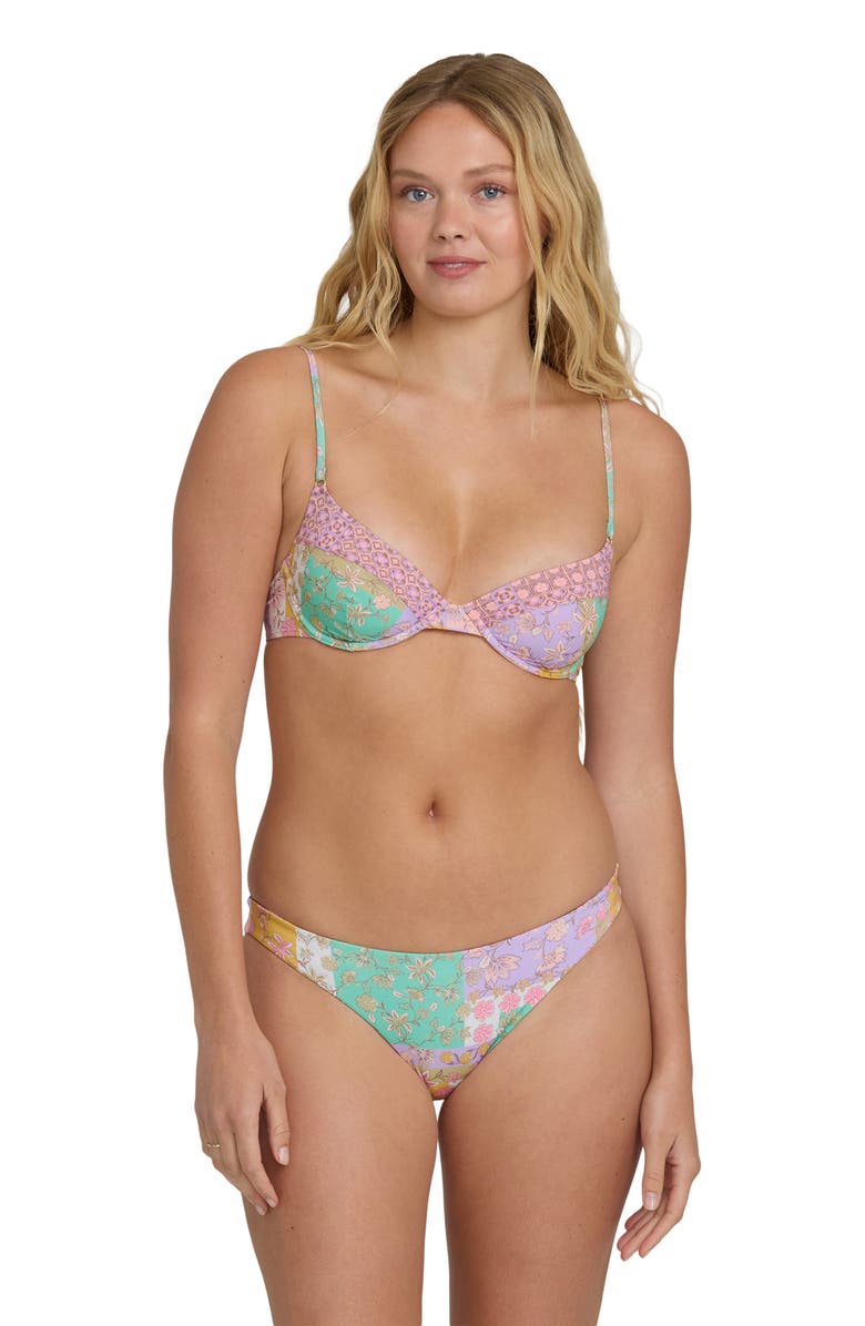 Billabong Dreamy Daze Reversible Bikini Bottoms, Alternate, color, Sweet Lilac