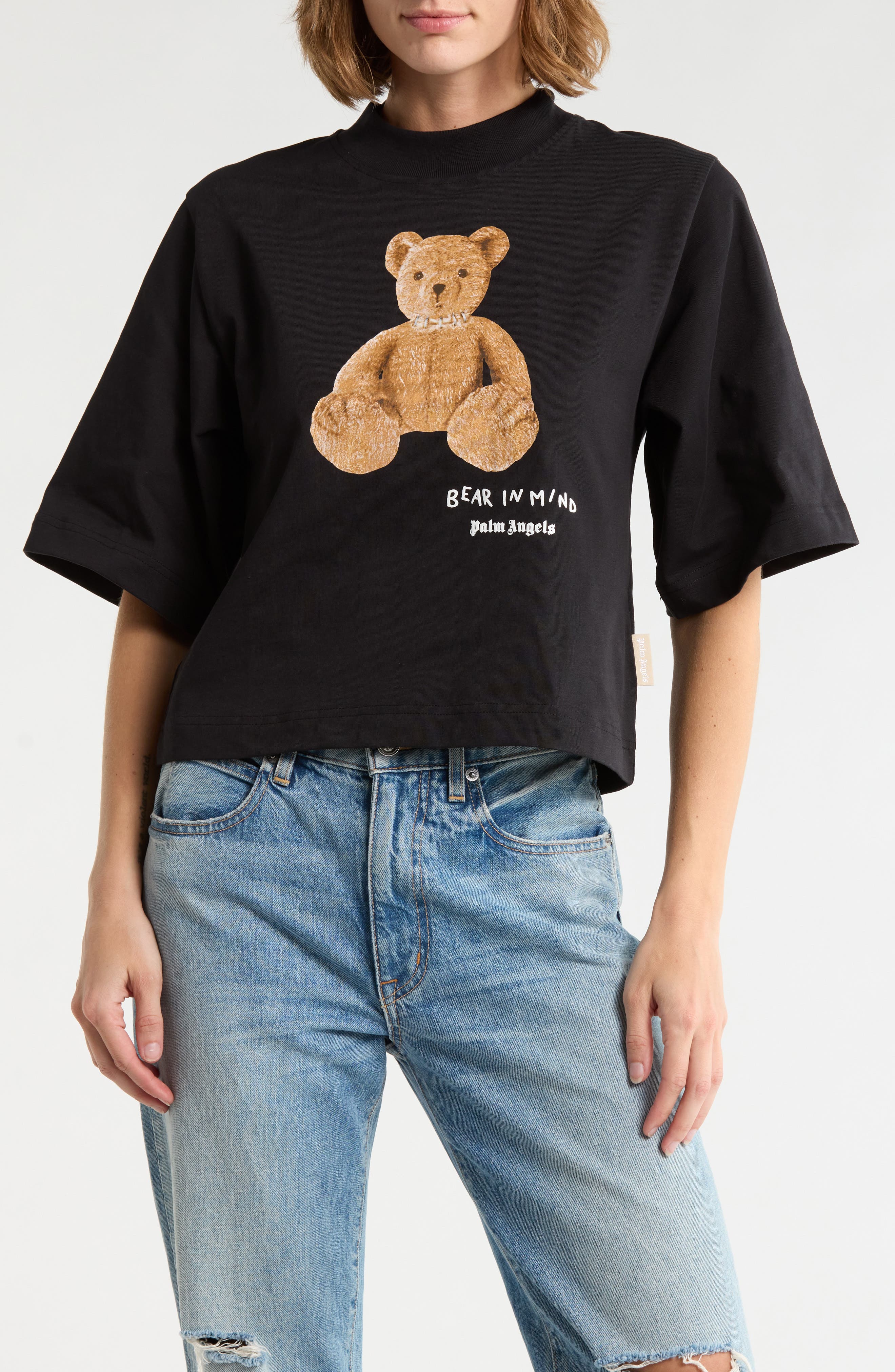 Palm Angels Bear Logo Graphic T-Shirt