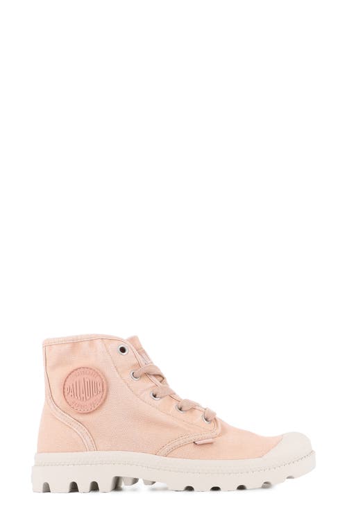 Palladium Pampa Hi Bootie In Rose Stone