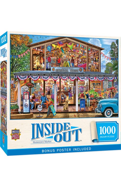 Hometown Market 1000 Piece Jigsaw Puzzle