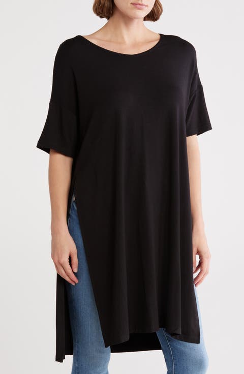 Side Slit Tunic Shirt