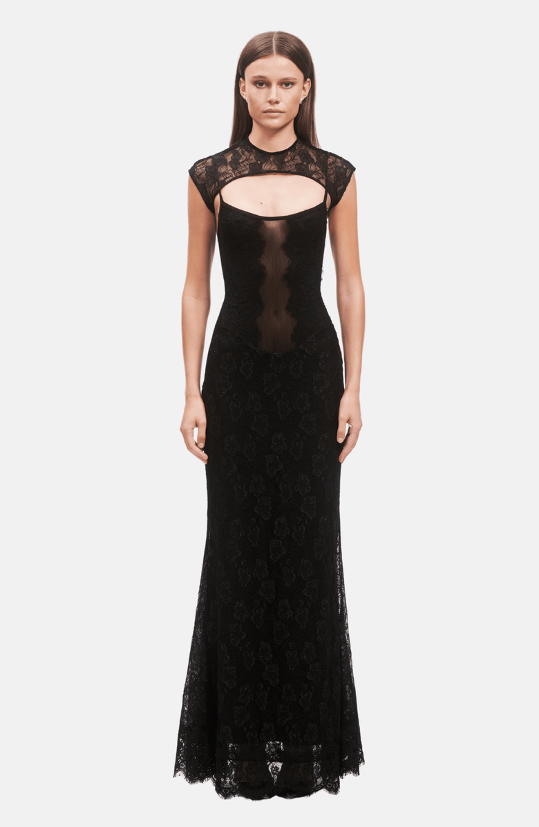 OW Collection Brisa Maxi Dress, Main, color, Black