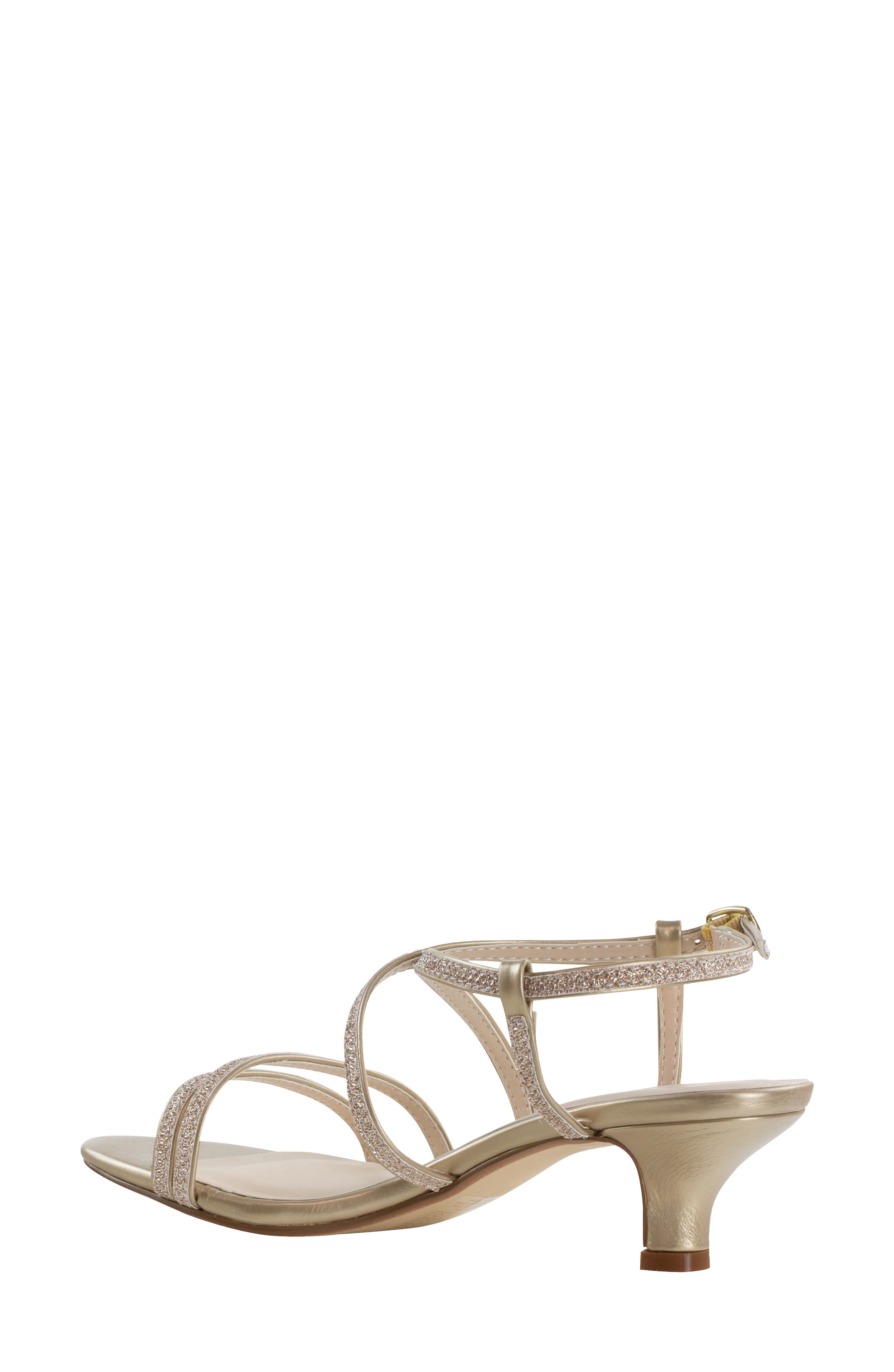 Maisie Kitten Heel Slingback Sandal, Alternate, color, CHAMPAGNE