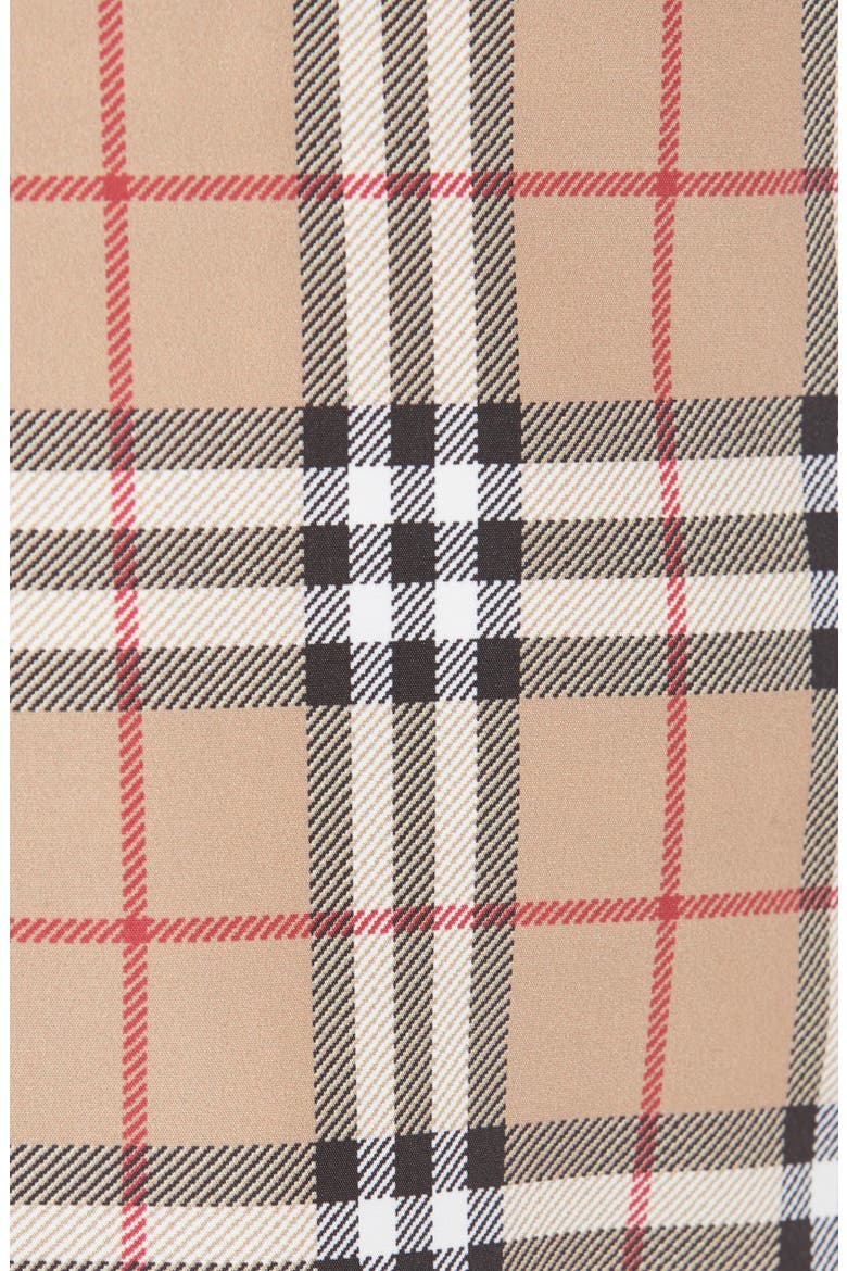 Guildes New Check Swim Trunks, Alternate, color, CAMEL