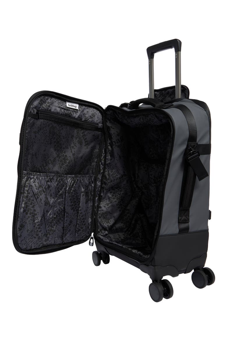Penistone Softside 22-Inch Carry-On Spinner Suitcase, Alternate, color, CHARCOAL