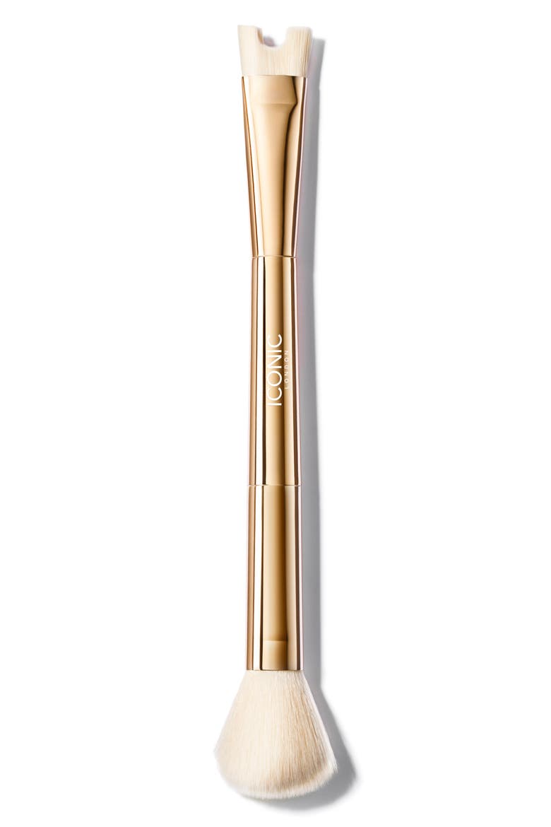 Precision & Contour Duo Brush, Main, color, NO COLOR