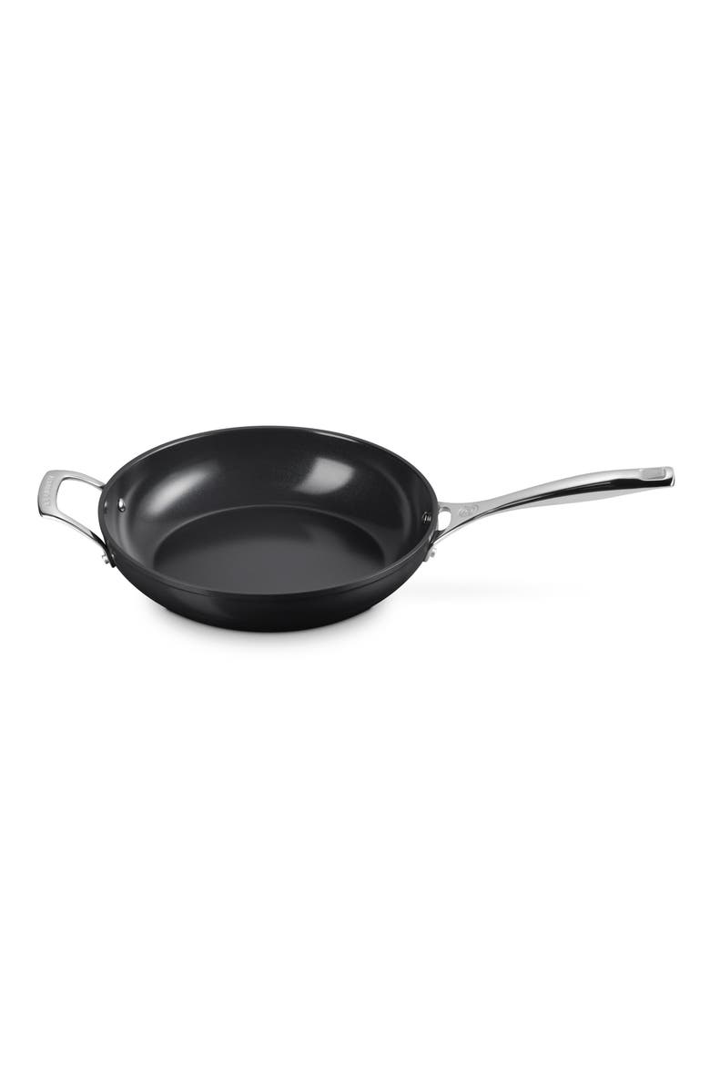 Essential Nonstick Ceramic 11-Inch Deep Fry Pan, Alternate, color, BLACK