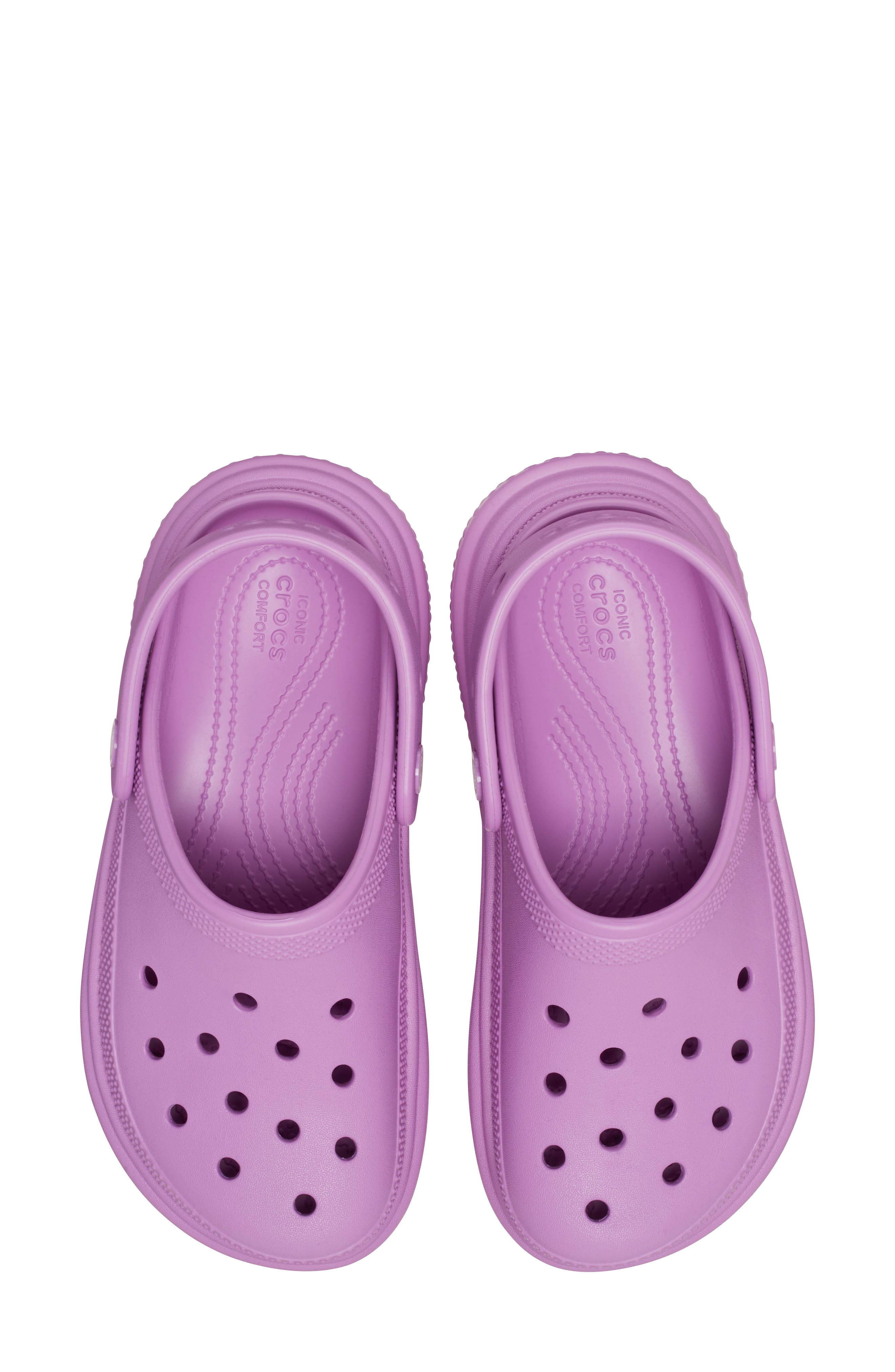 CROCS Stomp Slingback Platform Clog, Alternate, color, Bubble