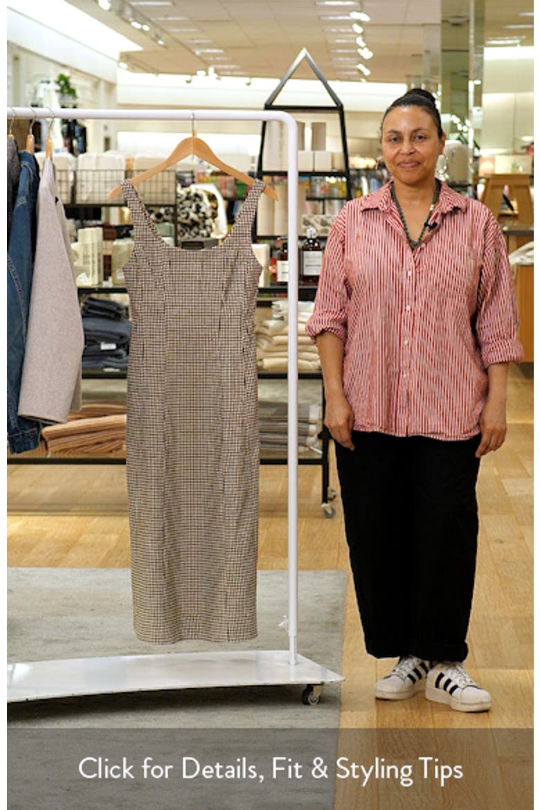 Miller Gingham Check Midi Dress video