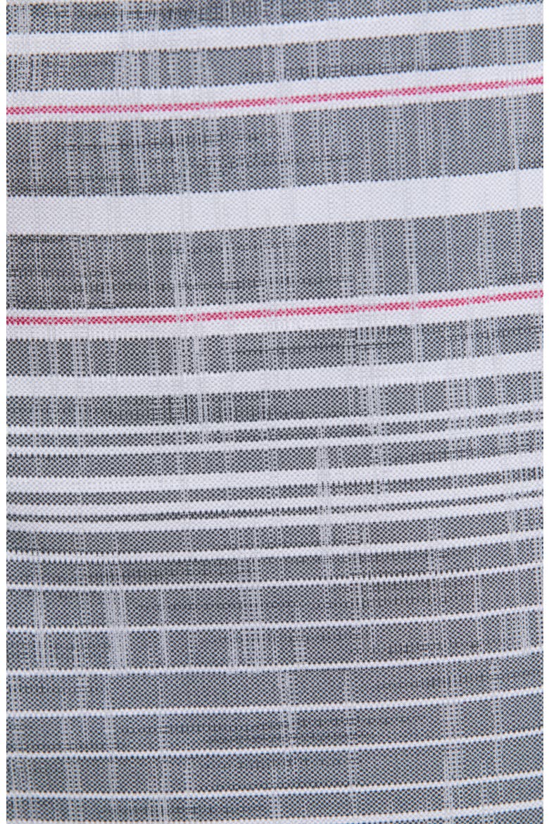 Cayman Sarzana Stripe Hybrid Board Shorts, Alternate, color, BLACK
