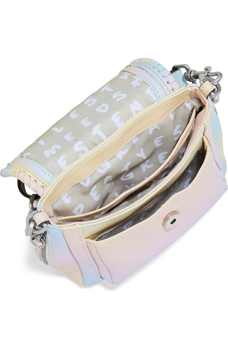 AIMEE Mini All For Love Convertible Leather Crossbody Bag, Alternate, color, Macaron Ombre