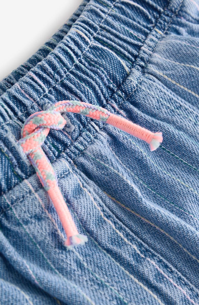 NEXT Kids
Stripe Drawstring Balloon Jeans, Alternate, color,