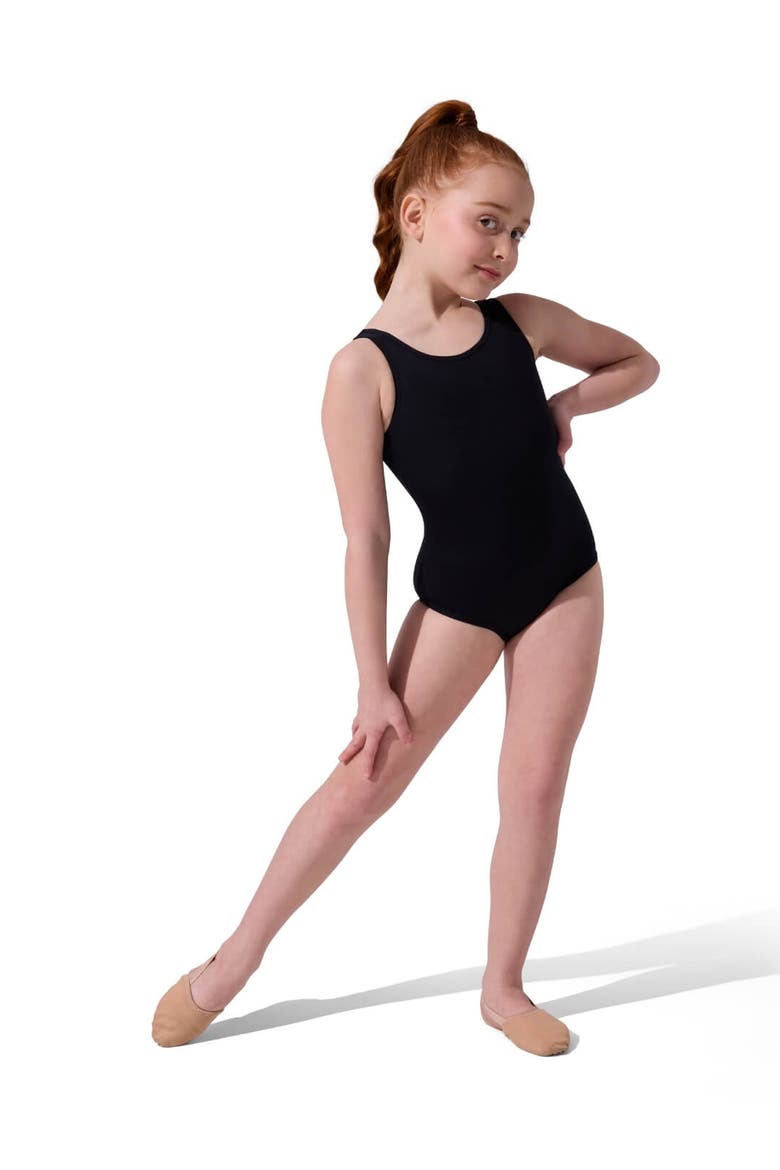 Team Basics Tank Leotard, Alternate, color, Black