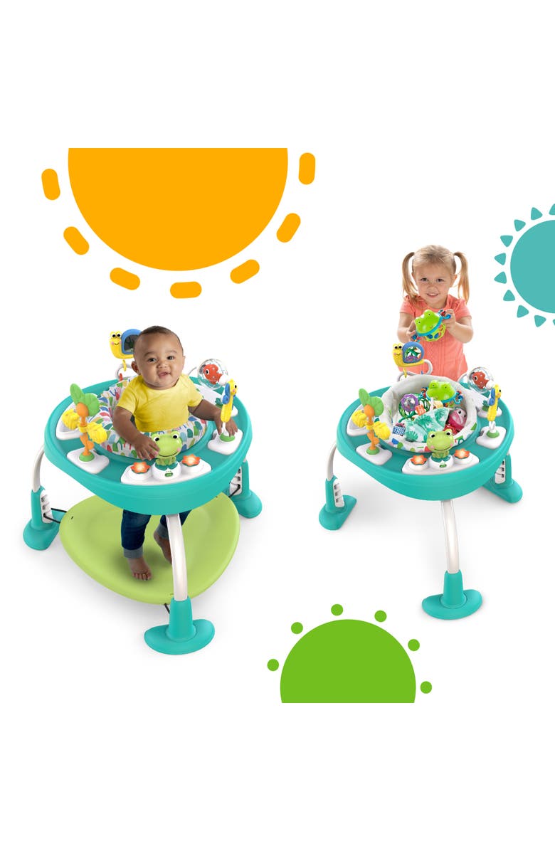 BRIGHT STARTS Bounce Bounce Baby 2-in-1 Activity Center Jumper & Table, Alternate, color, 
