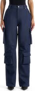 Manière De Voir Emilie High Waisted Cargo Pants