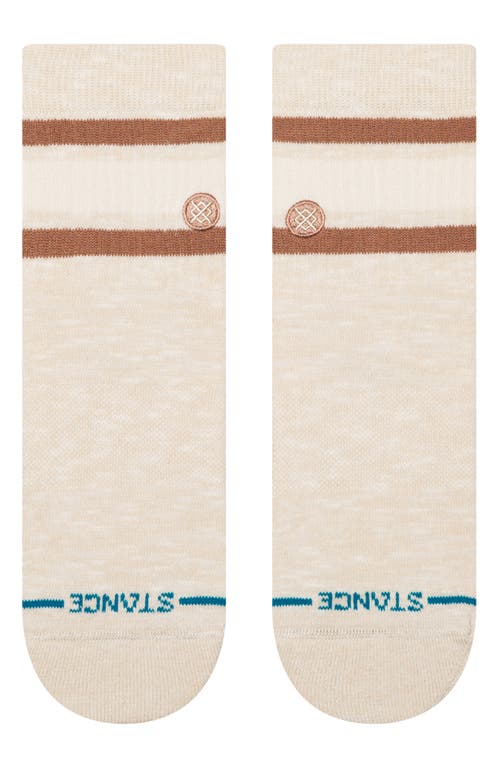 Stance Boyd Quarter Socks In White