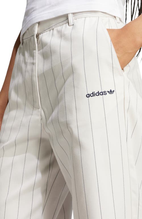 ADIDAS ORIGINALS ADIDAS ORIGINALS PINSTRIPE LOOSE TWILL PANTS