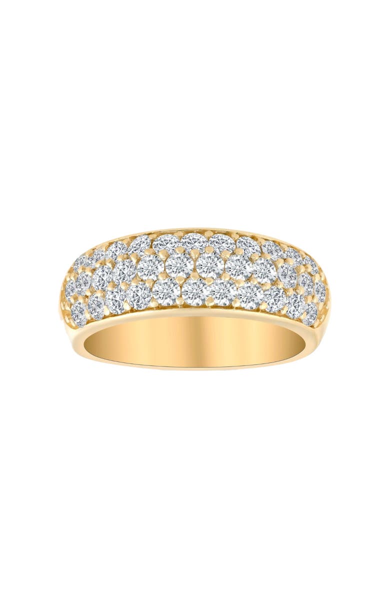 Bliss Diamond 1 3/4Ct Pave Diamond Lab Grown Wedding Anniversary Ring 14k Gold, Main, color,