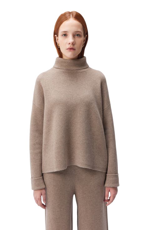 Cashmere Roll-Neck Sweater