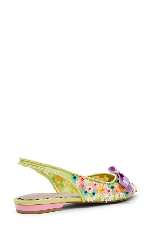 BETSEY JOHNSON BETSEY JOHNSON LAYLAH SLINGBACK FLAT