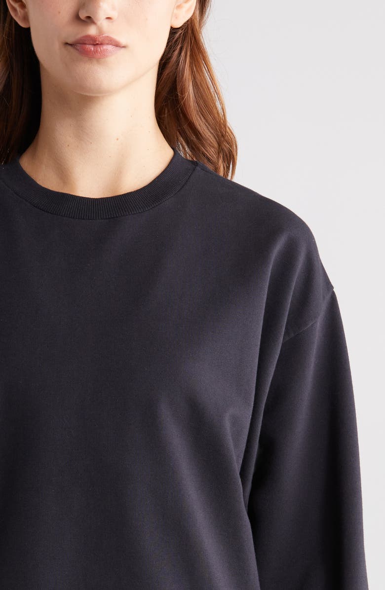 Zella Swoop Crewneck Sweatshirt, Alternate, color,