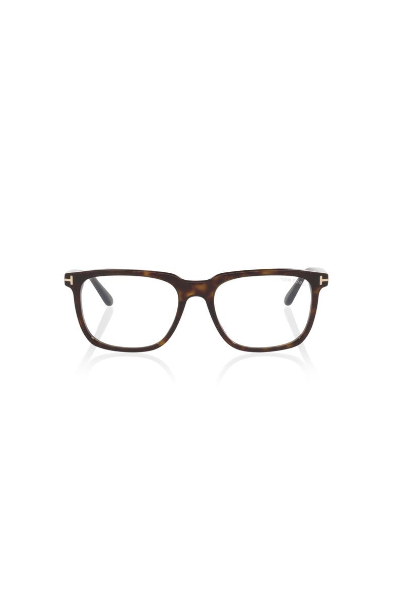 55mm Square optical glasses, Alternate, color, Tortoise