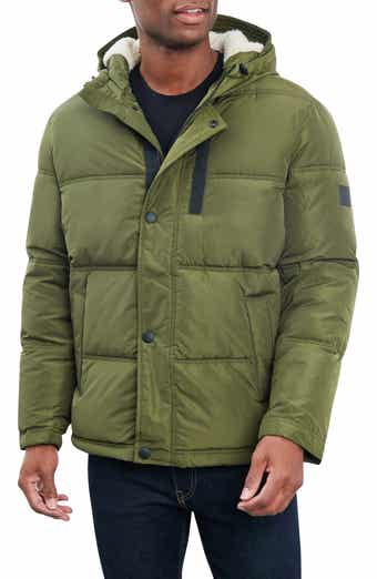 Lucky Brand Davis Hooded Puffer Jacket