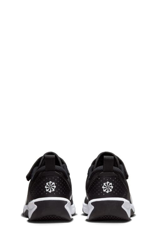 Nike Kids' Omni Multi-court Sneaker In Black/white