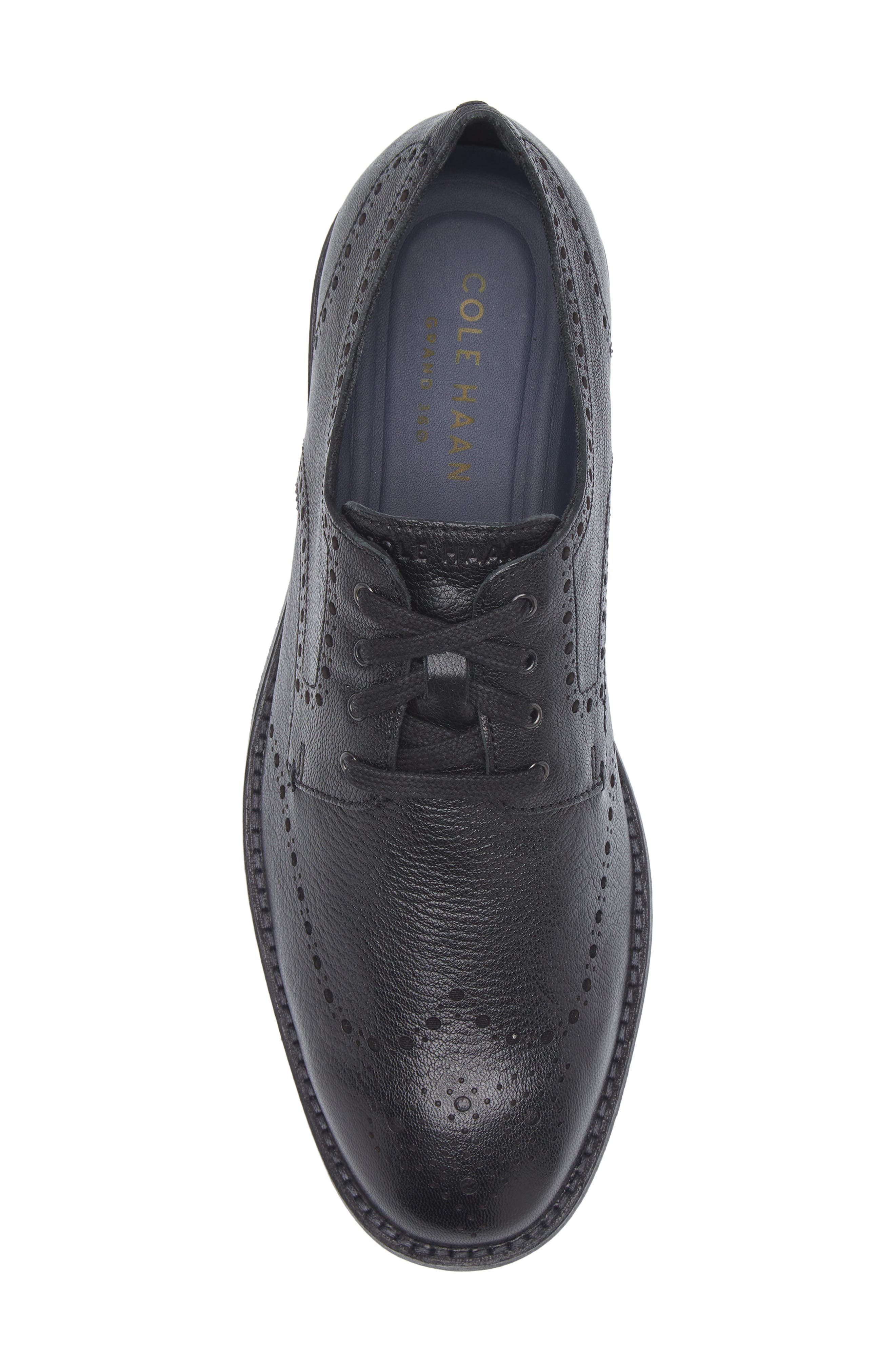 Cole Haan Feathercraft Grand Wingtip, Alternate, color, Black