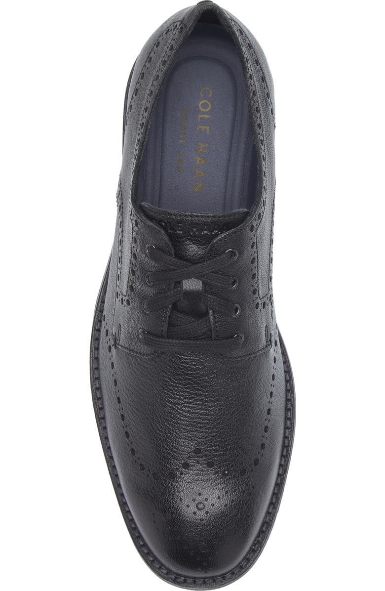 Cole Haan Feathercraft Grand Wingtip, Alternate, color, Black