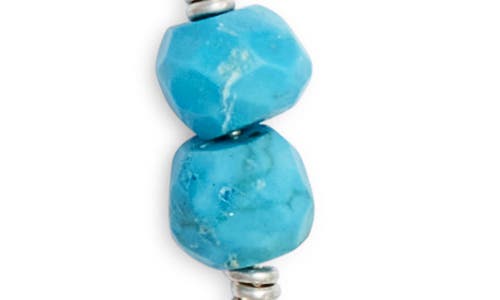 Nashelle Semiprecious Stone Station Chain Necklace