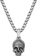 David Yurman Men's Waves Skull Amulet
