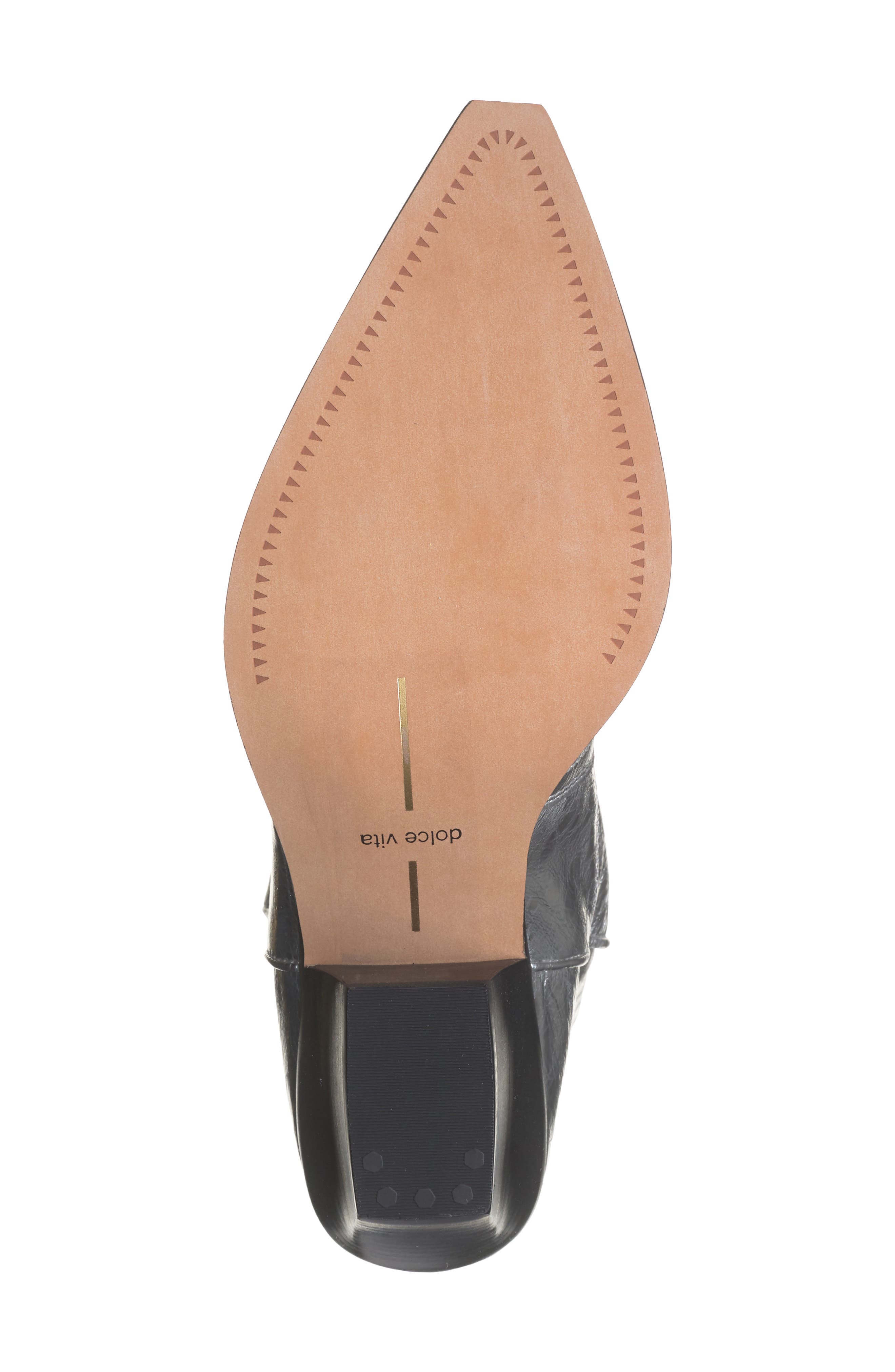 Dolce Vita Rasima Metallic Cowboy Boot, Alternate, color, 