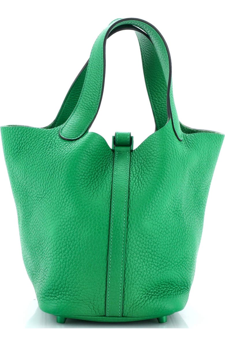 Pre-Owned Hermes Monochrome Picotin Lock Bag Clemence PM, Alternate, color,