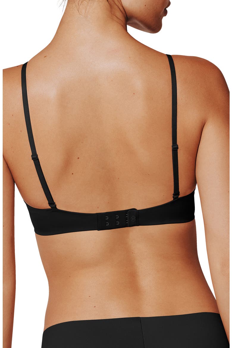 Zero Edge™ Contour Underwire Bra, Alternate, color, BLACK