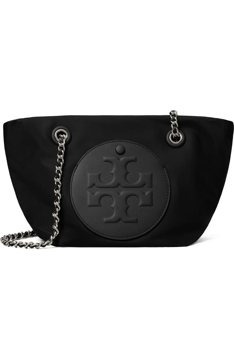 Tory Burch Small Ella Logo Detail Crossbody Bag, Main, color,