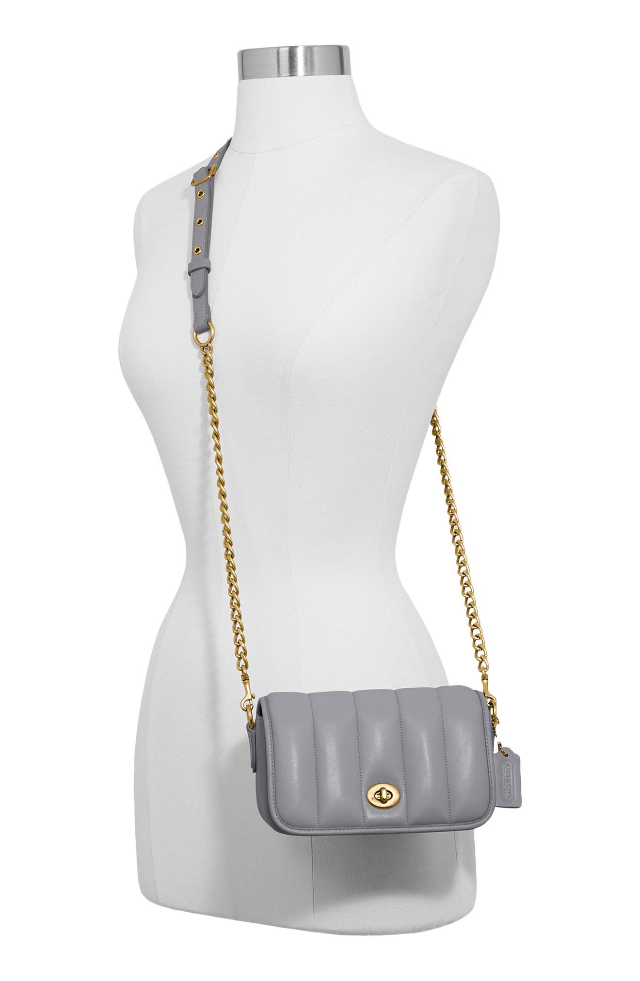 COACH Originals Quilties Leather Crossbody Bag, Alternate, color, 