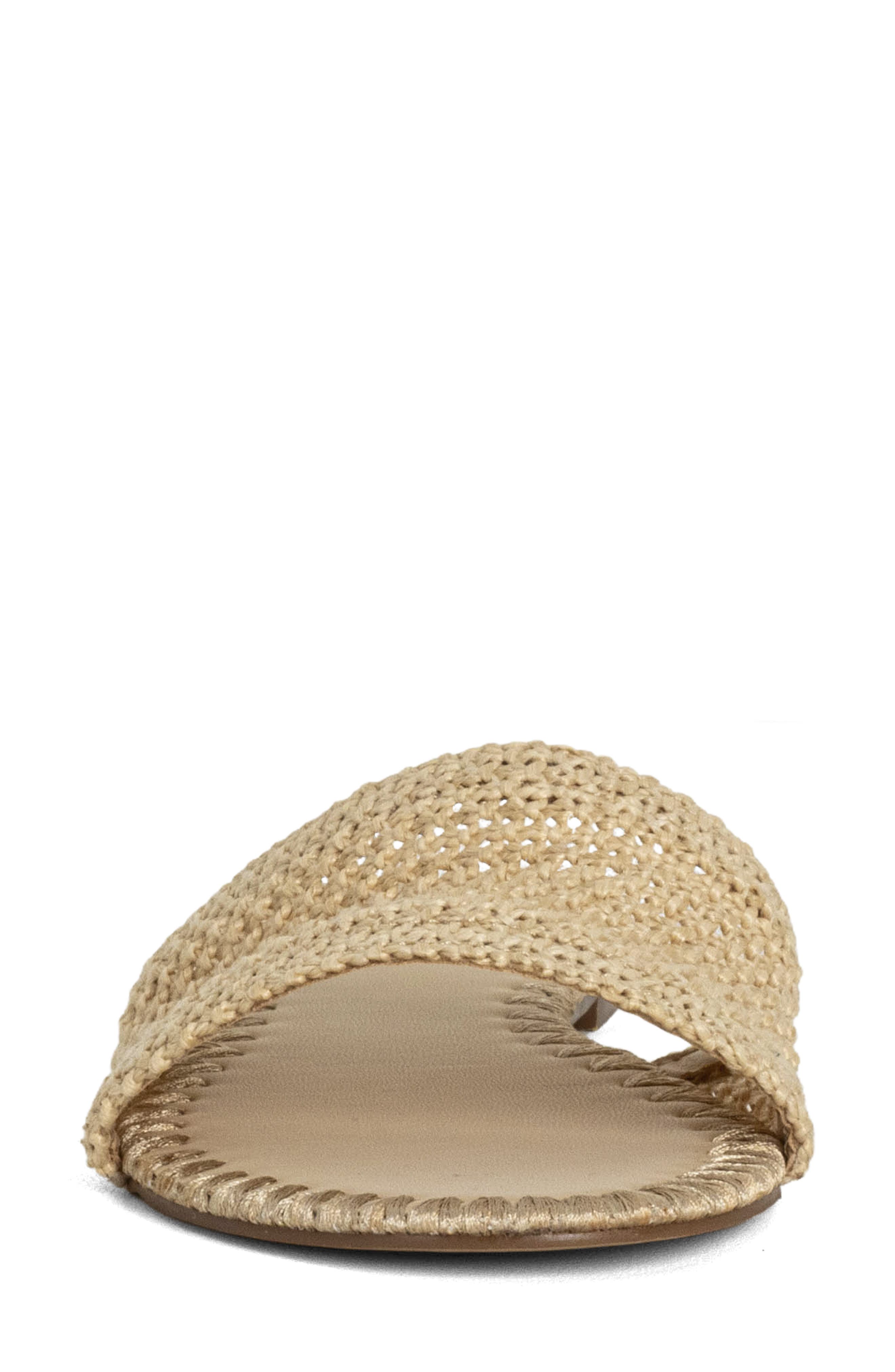 Dixie Slide Sandal, Alternate, color, BEIGE