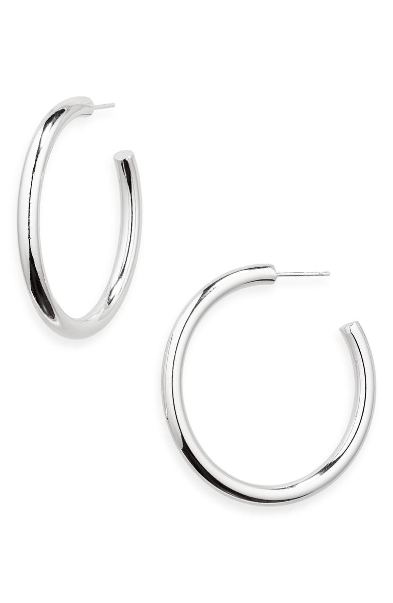 NORDSTROM RACK Tube Hoop Earrings, Main, color, 