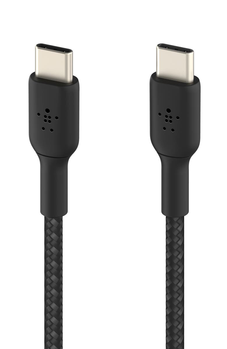 Belkin Braided 3.3ft USB-C To USB-C Charging Cable, Alternate, color, 