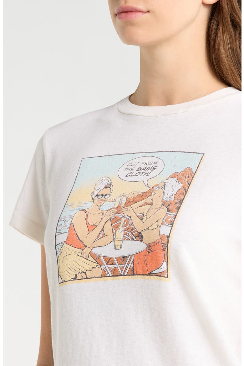 Classic Same Cloth Graphic T-Shirt, Alternate, color, VINTAGE WHITE